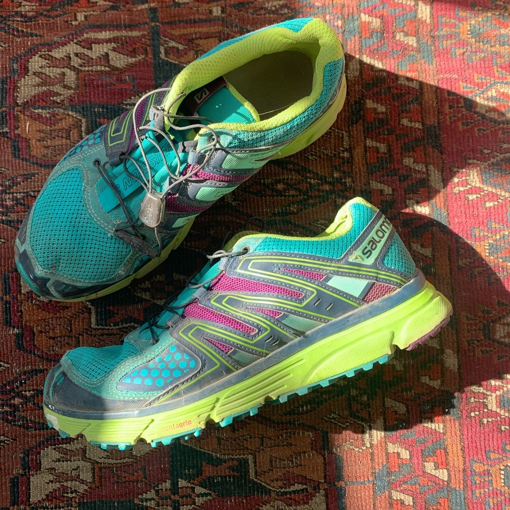 Salomon trail running shoes
